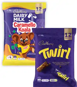 Coles Cadbury Sharepack-180g offer