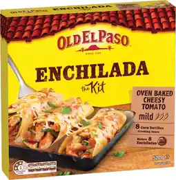 Coles Old El Paso Enchilada Kit offer