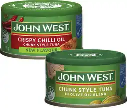 Coles John West Tuna offer