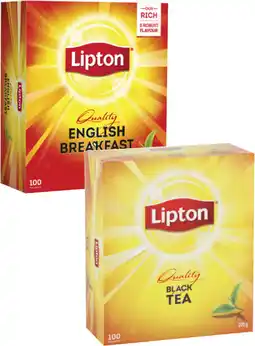 Coles Lipton Tea Bags offer