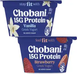 Coles Chobani High Protein Greek Yogurt 160g offer