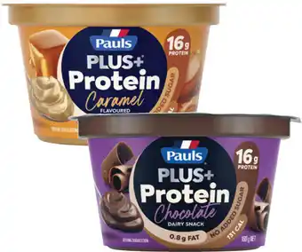 Coles Pauls Plus+ Protein Dessert offer