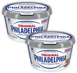 Coles Philadelphia Cream Cheese Tub offer