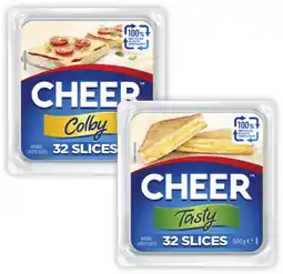 Coles Cheer Cheese Slices offer