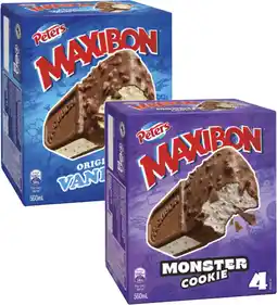 Coles Peters Maxibon 560mL offer