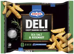 Coles Birds Eye Deli Sea Salt & Rosemary Chips offer