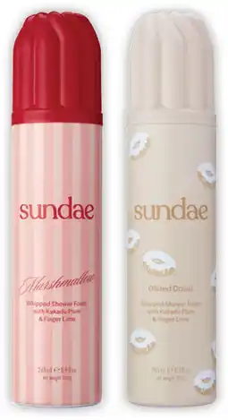 Coles Sundae Body Wash offer
