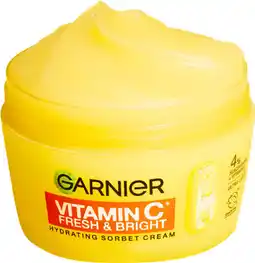Coles Garnier Hydrating Sorbet Cream offer