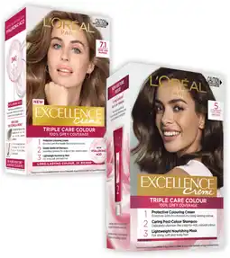 Coles L'Oréal Excellence Colourant offer