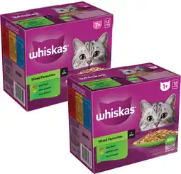 Coles Whiskas Favourites Cat Food offer