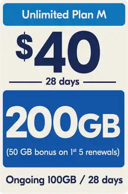 Coles Lyca $40 Starter Pack offer