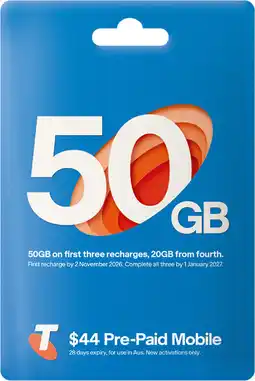 Coles Telstra $44 SIM Kit offer