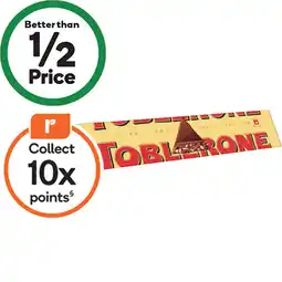 Woolworths Toblerone offer