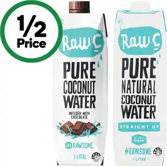 Woolworths Raw C Coconut Water offer