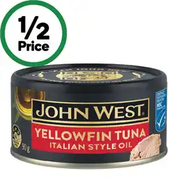 Woolworths John West Yellowfin Tuna offer