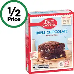 Woolworths Betty Crocker Treat Mixes – Excludes Gluten Free offer