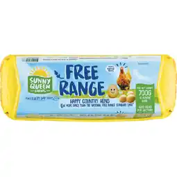 Woolworths Sunny Queen Free Range Eggs XL – From the Fridge offer