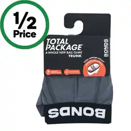 Woolworths Bonds Men’s Total Package Trunk Assorted offer