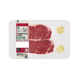 Woolworths Australian Beef Porterhouse Steak & Butter – From the Meat Dept offer