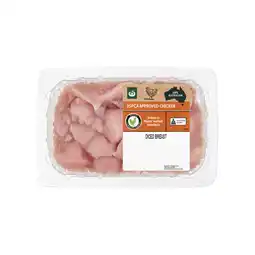 Woolworths Australian Fresh RSPCA Approved Chicken Breast Diced – From the Meat Dept offer