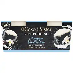 Woolworths Wicked Sister Desserts Twin Pack offer