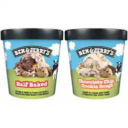 Woolworths Ben & Jerry’s Sundae or Ice Cream Tub 427-458ml offer
