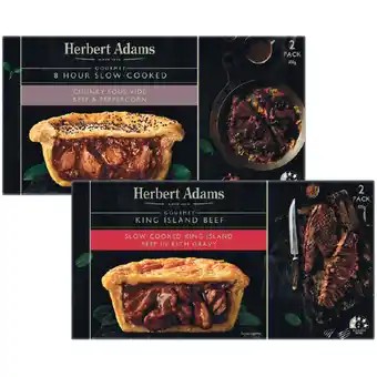 Woolworths Herbert Adams Gourmet Pies offer