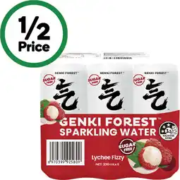 Woolworths Genki Forest Sparkling Water offer