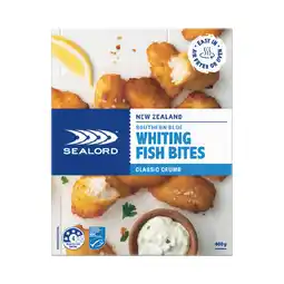 Woolworths Sealord Fish Bites offer