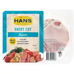 Woolworths Hans Short Cut Bacon – From the Fridge offer