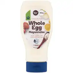 Woolworths Woolworths Whole Egg Mayonnaise offer