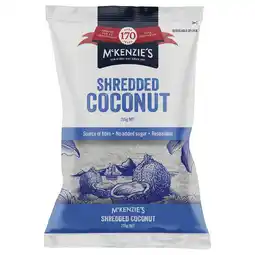 Woolworths McKenzie's Shredded Coconut offer
