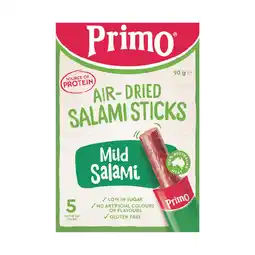 Woolworths Primo Salami Sticks offer