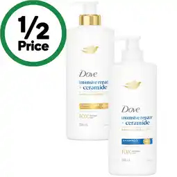 Woolworths Dove Shampoo or Conditioner 350ml offer