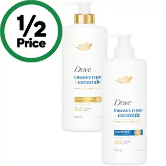 Woolworths Dove Shampoo or Conditioner 350ml offer