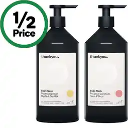 Woolworths Thankyou Body Wash offer