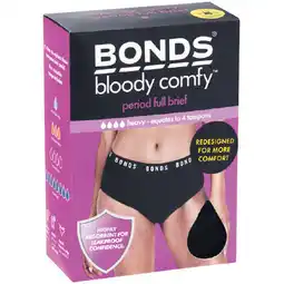 Woolworths Bonds Bloody Comfy Reusable Period Brief offer
