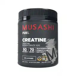 Woolworths Musashi Creatine offer