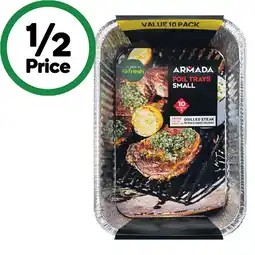 Woolworths Armada Small Foil Trays offer