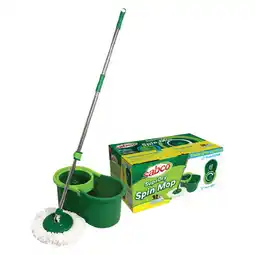 Woolworths Sabco SupaDry Spin Mop Bucket Set offer