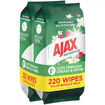 Woolworths Ajax Multipurpose Wipes offer