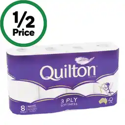Woolworths Quilton 3 Ply Toilet Paper offer