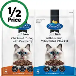 Woolworths Fussy Cat Grain Free Dry Cat Food offer