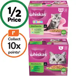 Woolworths Whiskas Wet Cat Food offer