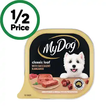 Woolworths My Dog Wet Dog Food offer