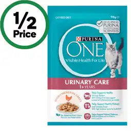 Woolworths Purina One Wet Cat Food offer