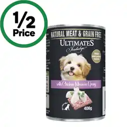 Woolworths Ultimates Indulge Wet Dog Food offer