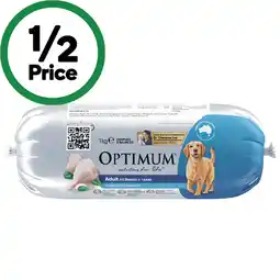 Woolworths Optimum Chilled Dog Food Roll – From the Pet Food Chiller offer