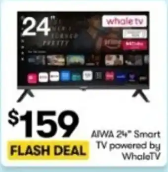 AIWA 24" Smart TV powered by WhaleTV