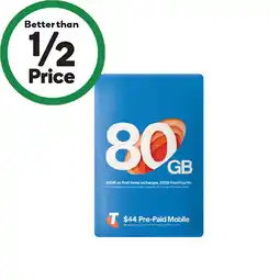 Woolworths Telstra $44 Starter Pack§ offer